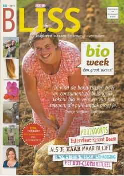 Artikel in het Vlaamse Bliss Magazine. 
